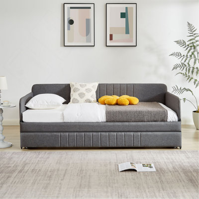Daybed, Sofa Bed Metal Framed With Trundle