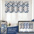 Jasso Geometric Pattern Blackout  Kitchen Valances for Windows Rod Pocket Single-630882102-630882101