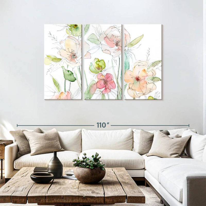 Harnek Garden Dance, 48" H x 74" W