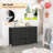 Iron 45'' W 9 - Drawer Dresser-1318067997