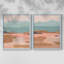 «Desert Sunrise I», reproduction encadrée de qualité supérieure - prête à être accrochée - aucun clou requis - aucun clou requis-569918326-569918327