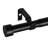 Lachina Arnel 1 Inch Window Curtain Rod with Aluminium Finials, Single Curtain Rods for Windows-1412087197-1472476172