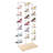 9 Pair Free Standing Shoe Rack Display Shelf-666092513