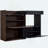 Extendable & Rotating Shoe Cabinet With 1 Drawer, 90-Degree Corner Cabinet, Multifuctional Storage Combination Cabinet For Living Room, Hallway, Entryway