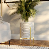 Ciarna Metal Pot Planter
