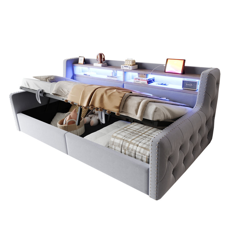 Bed, Grey