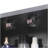 Over The Toilet Storage Cabinet,Farmhouse Medicine Cabinet with 2 Door and Adjustable Shelves,21.65 x 7.1 x 27.6 Inches, Bathroom, Living Room, Black-1835077961