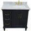 Ensemble de meuble-lavabo simple 37 po Lobardy-915743845