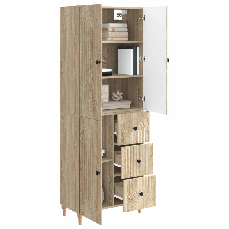 Storage Cabinet, Sonoma Oak