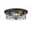 Large Industrial Flush Mount Ceiling Light, Modern Ceiling Light Fixture, Farmhouse Close To Ceiling Lighting For Bedroom, Living Room, Kitchen Island (Black, 16")-287019418-287019393-287019397