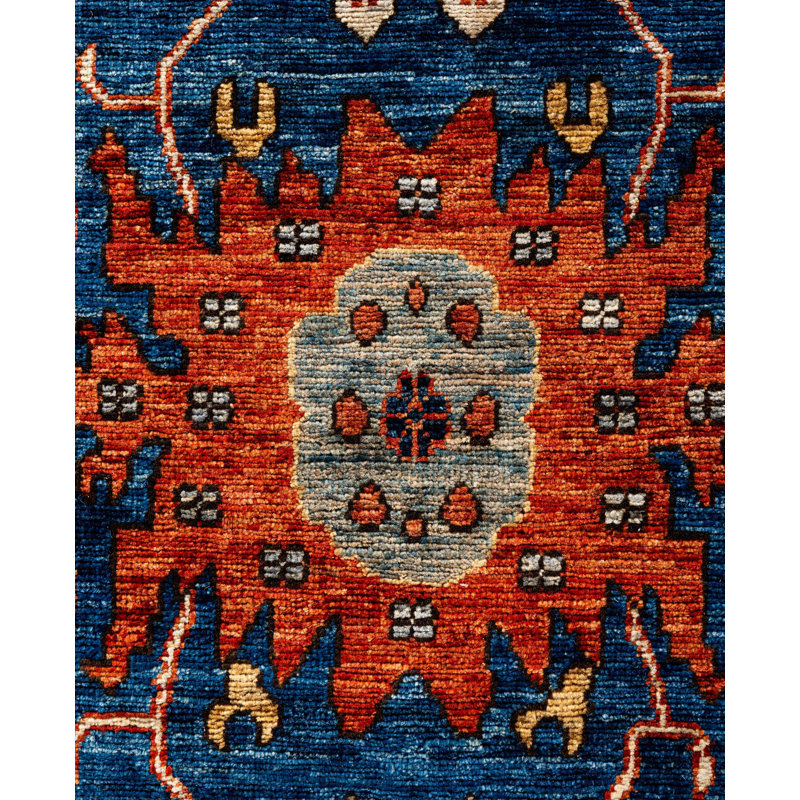 Serapi One-of-a-Kind 6' 0" X 9' 1" Hand Knotted Area Rug