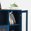 MDF Painted Cabinet With Glass Doors And Drawer-2085937331