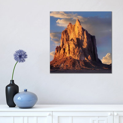 Shiprock, The Basalt Core Of An Extinct Volcano, New Mexico VI by Tim Fitzharris - Wrapped Canvas Print