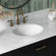 Meuble-lavabo simple en bois massif 54 po avec lavabo en marbre Carrara de 1,5 po Thornaby-1425286236-1419856120