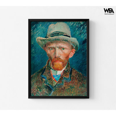 Autoportrait par Vincent Van Gogh, art de Van Gogh, impression de Vincent Van Gogh