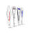 Fixturedisplays® Clear Acrylic Beer Tap Handle Draft Pub Style Bar Budweiser 14104
