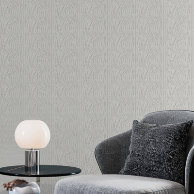 Artdeco Strip Geometric Wallpaper Roll