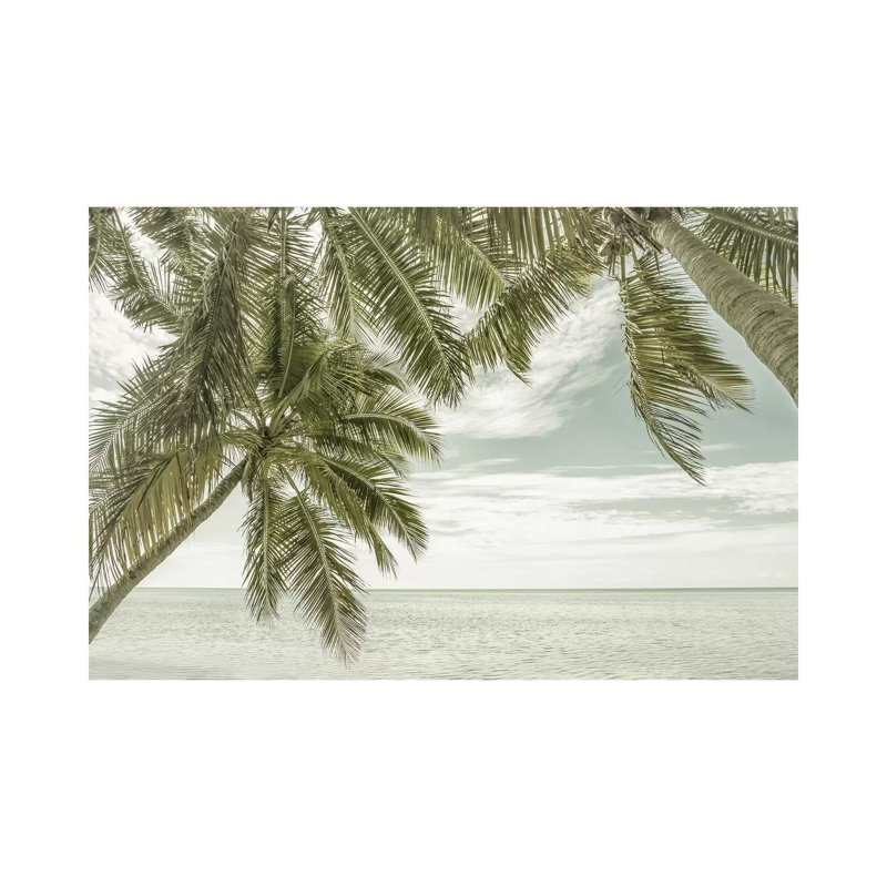 «Florida Oceanview Vintage» par Melanie Viola, reproduction de photo sur toile tendue, H 26 po x l 40 po x 1,5 po