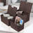 Sorbus Stackable Woven Basket with Lid and Handles 3 Pack-736007191
