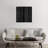 Mudcloth Black Geometric Design VI by Ellie Roberts - Print on Canvas-1431161346-1431161374