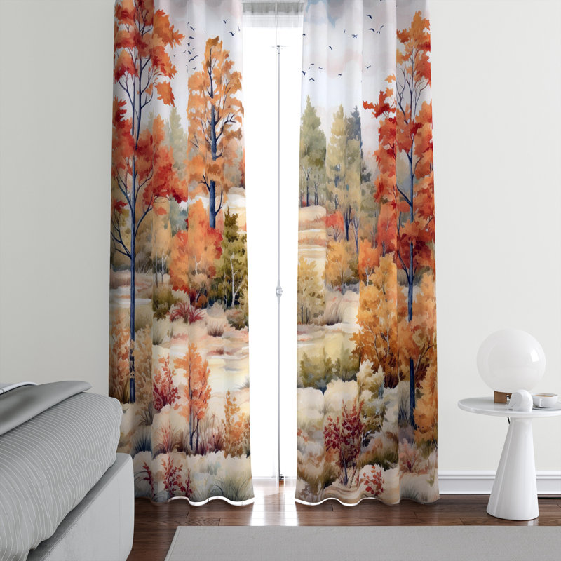 Paire de rideaux obscurcissant en polyester Ardit, L 20 po x L 61 po