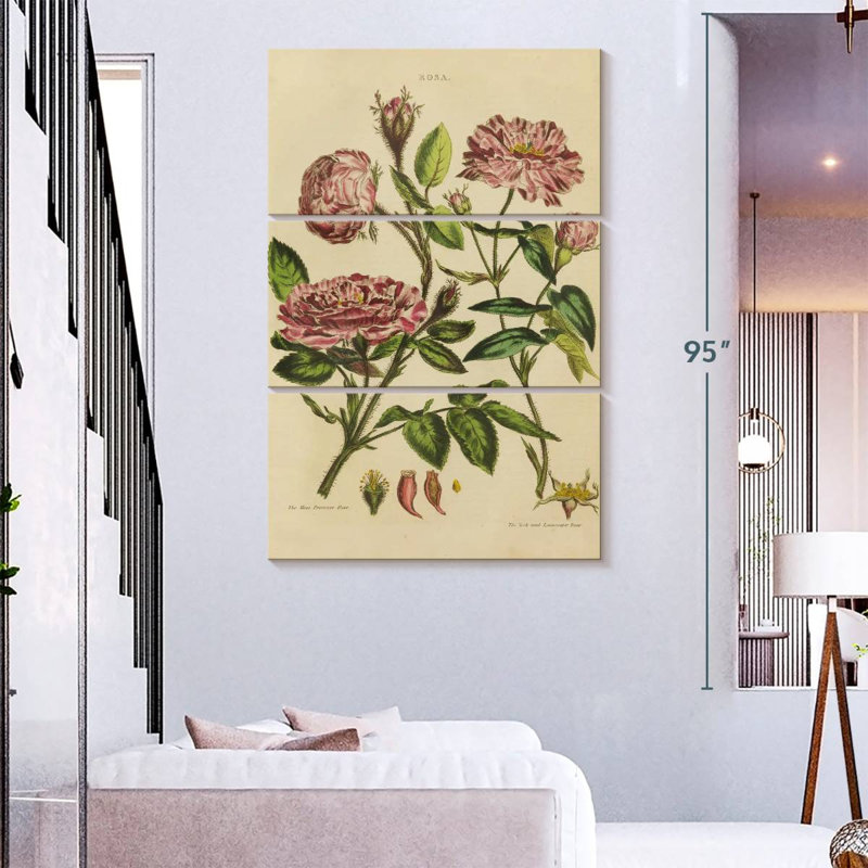 Harnek Herbal Botanical XVII, 74" H x 48" W
