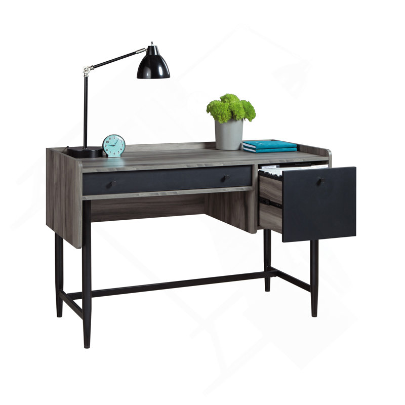 Bureau, finition grise