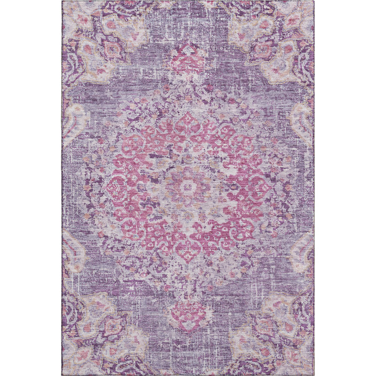 Premium Machine Washable Kelton AMF1236 Global Rug