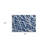 2' X 3' Navy and Ivory Abstract Washable Non Skid Indoor Outdoor Area Rug