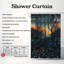 Rideau de douche romantique Premium-1438063099