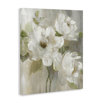 Art mural sur toile Subtile Magnolia Blossoms, design par Nan
