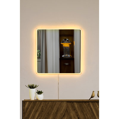 Miroir avec éclairage DEL