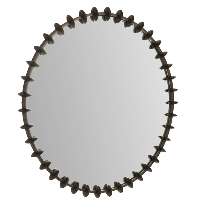 Pira Round Iron Mirror