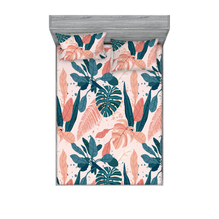 Ambesonne Fitted Sheet & Shams
