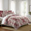 Ensemble de couvre-lit 8 pièces Country Lane Toile Crimson-109897279