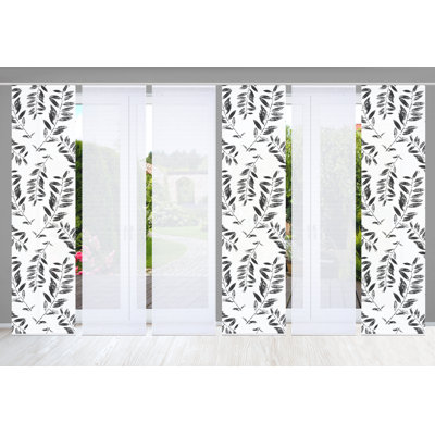 Semi Sheer Sliding Panel