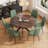 47in Round Dining Table Set-1050758583-1050758580-1044867248