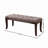 Linon Tufted Bench, Fabric