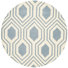 Blue/Ivory