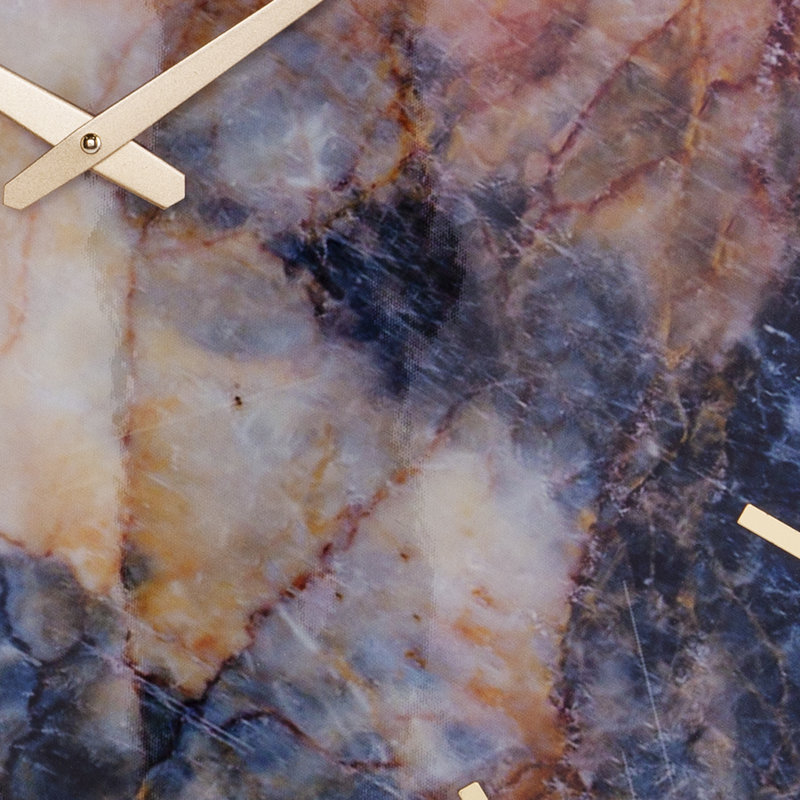 Horloge murale multicolore | Idée de cadeau