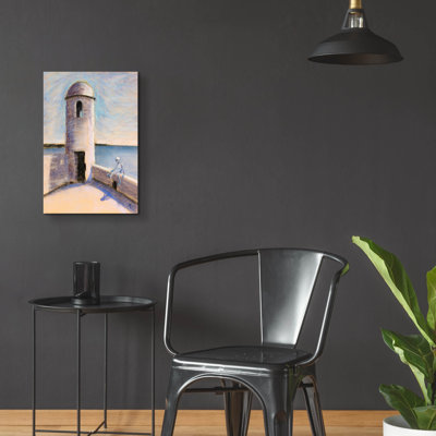 I'll sit where I like thanks' by Marie Marfia Fine Art, Acrylic Glass Wall Art