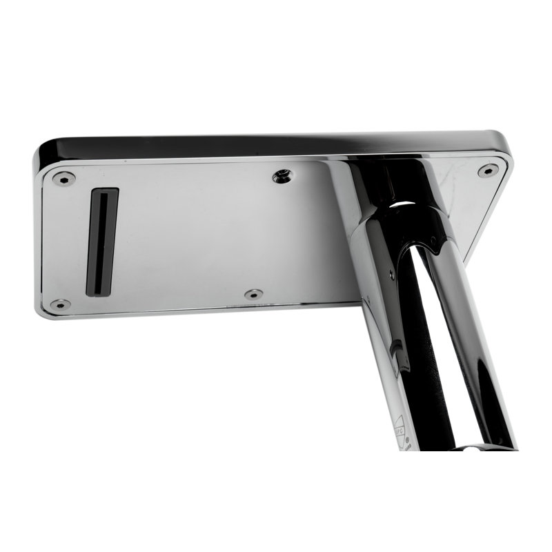 Robinet de salle de bain à large entraxe, Chrome poli