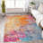 Kayo Modern Abstract Washable Area Rugs for Bedroom Soft Large Accent Carpet for Living Room Home Decor-219413102
