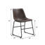 Chaise d'appoint rembourrée Bailey-1986337178