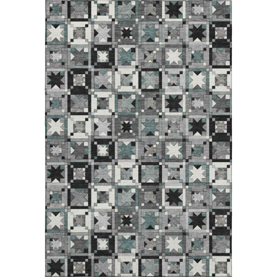 Premium Machine Washable Villers Patchwork Rug