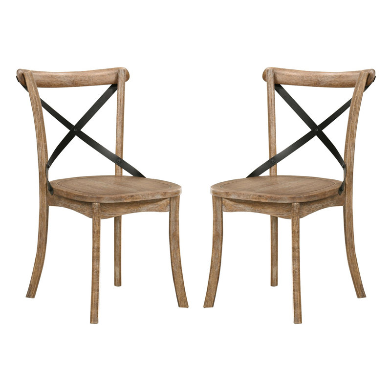 Chaise d'appoint Catrina, Brun/noir