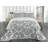 Motifs Polyester Damask Coverlet