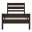 Wood Bed With Headboard And Footboard-1650968089