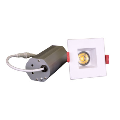 Dimmable Square Flush Mount
