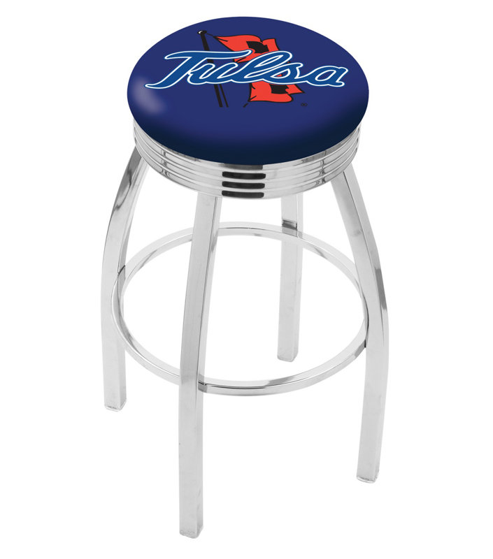Tabouret de bar pivotant de 25 po NCAA, Tulsa